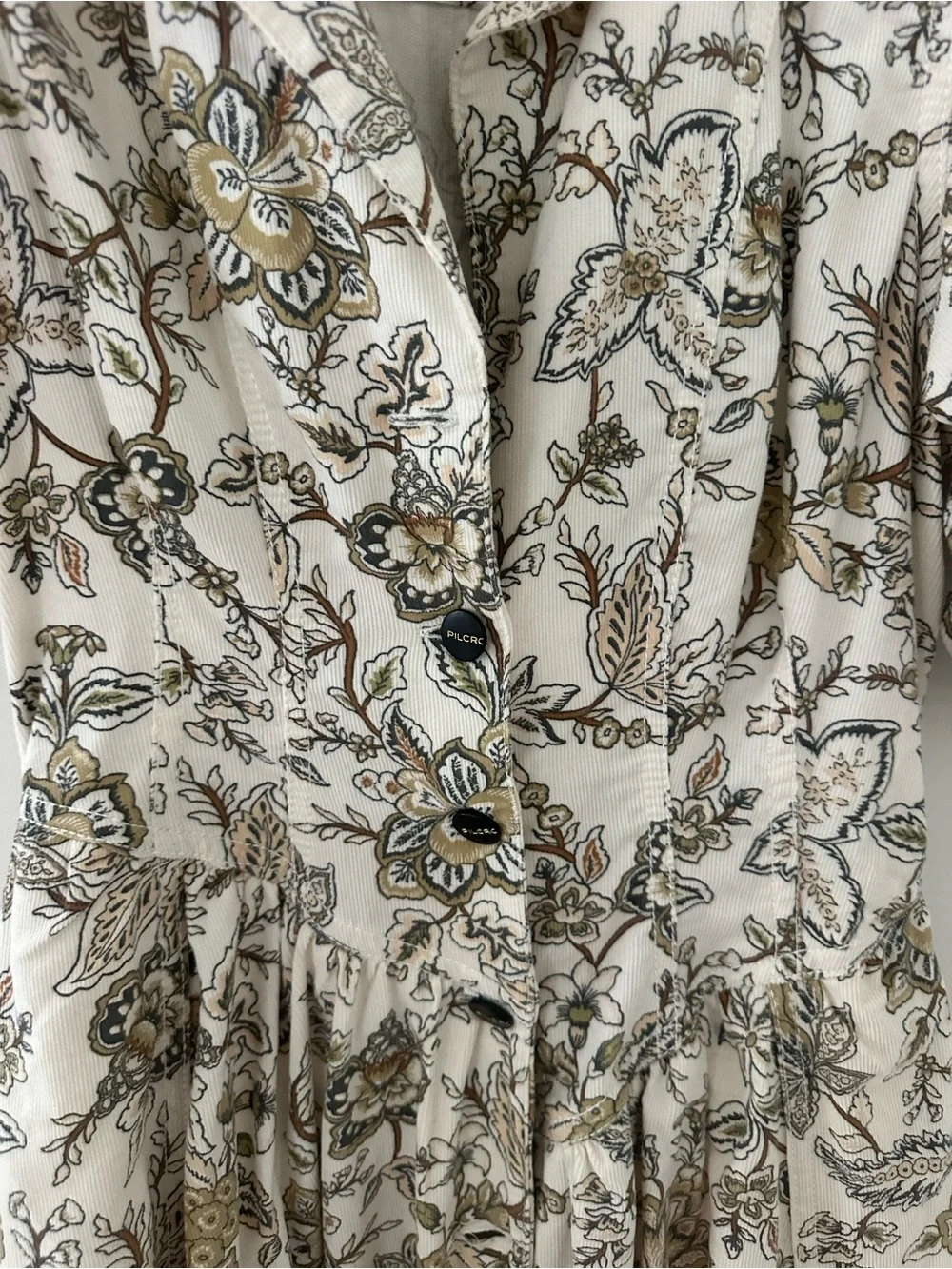 Pilcro (Anthropologie) Floral Midi Dress - Picture 8 of 8